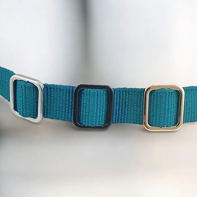 Tasma Ayar Tokası 2.5 cm Kare Ayar Tokası Özel Metal Kaplama Renk S 20386