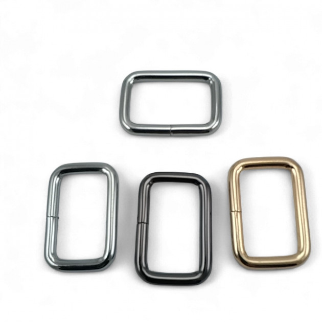 3 cm Frame Buckle Special Metal Coating - Rectangular Buckle S 3572