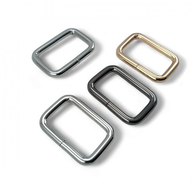 3 cm Frame Buckle Special Metal Coating - Rectangular Buckle S 3572