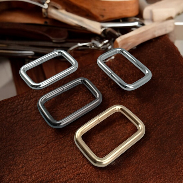 3 cm Frame Buckle Special Metal Coating - Rectangular Buckle S 3572
