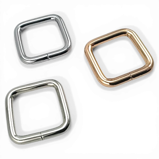 Square Buckle 2 cm 0.8" Frame Buckle Special Metal Plating S 9775