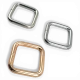 Square Buckle 2 cm 0.8" Frame Buckle Special Metal Plating S 9775