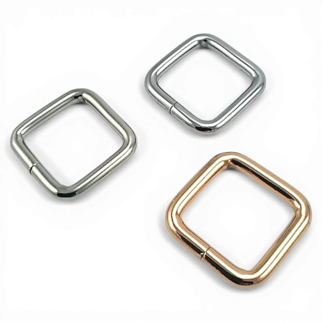 Square Buckle 2 cm 0.8" Frame Buckle Special Metal Plating S 9775