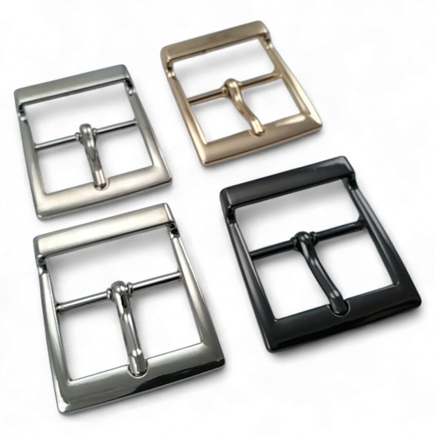 3 cm 1.2" Prong (Tongue) Buckle - Belt Buckle Metal Special Plating S2136