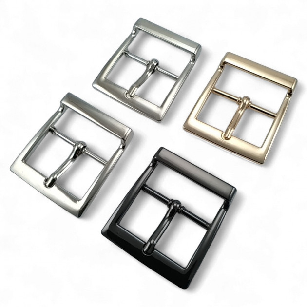 3 cm 1.2" Prong (Tongue) Buckle - Belt Buckle Metal Special Plating S2136