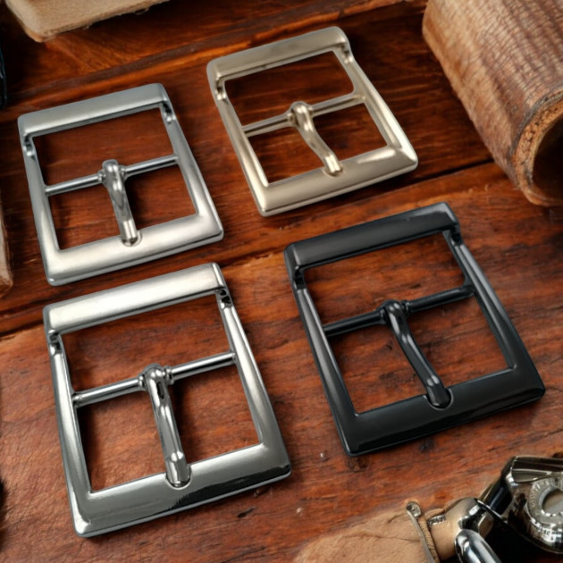 3 cm 1.2" Prong (Tongue) Buckle - Belt Buckle Metal Special Plating S2136