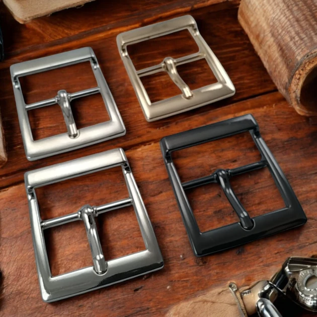 3 cm 1.2" Prong (Tongue) Buckle - Belt Buckle Metal Special Plating S2136