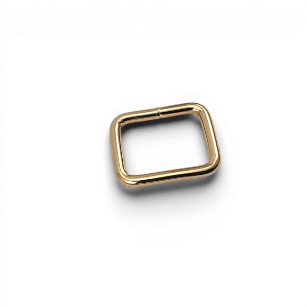 2.5 cm 0.98" Rectangular Buckle - Frame Buckle Special Metal Plating SB 1209