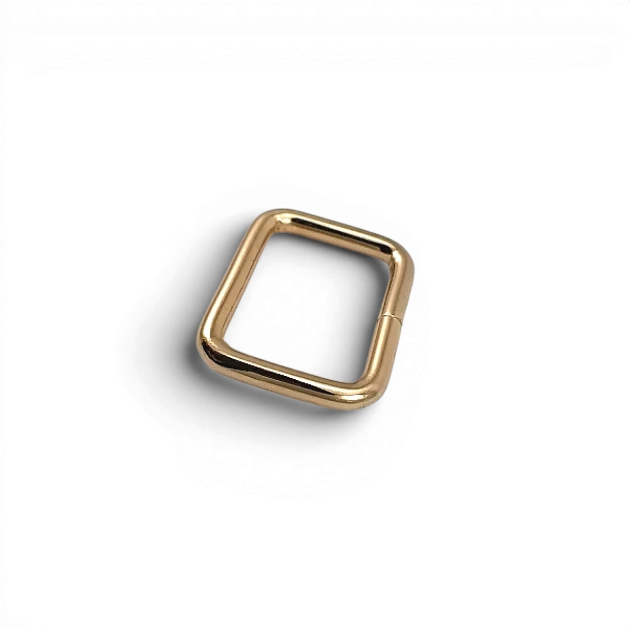 2.5 cm 0.98" Rectangular Buckle - Frame Buckle Special Metal Plating SB 1209