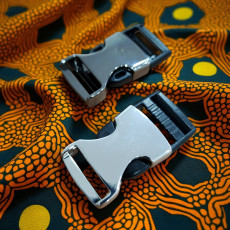 Bandolier Buckle 2 cm -0,78" Snap-On Zamak Buckle Special Production SB 12426