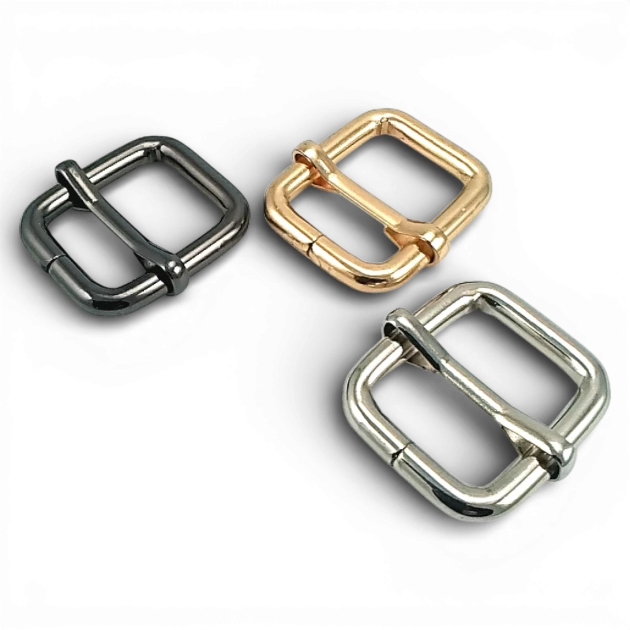 Single Slide Thick Model Strap Adjustment Buckle 2 cm Wide Metal Special Coating SB 13137