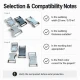 2 cm / 0.79 in Slide-On Zamak Palaska Buckle for belts, uniforms, and accessories