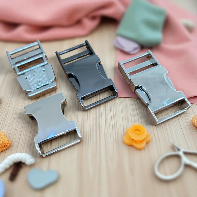 Bandolier Buckle 2 cm -0,78" Snap-On Zamak Buckle Special Production SB 25690