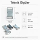 2 cm / 0.79 in Slide-On Zamak Palaska Buckle for belts, uniforms, and accessories