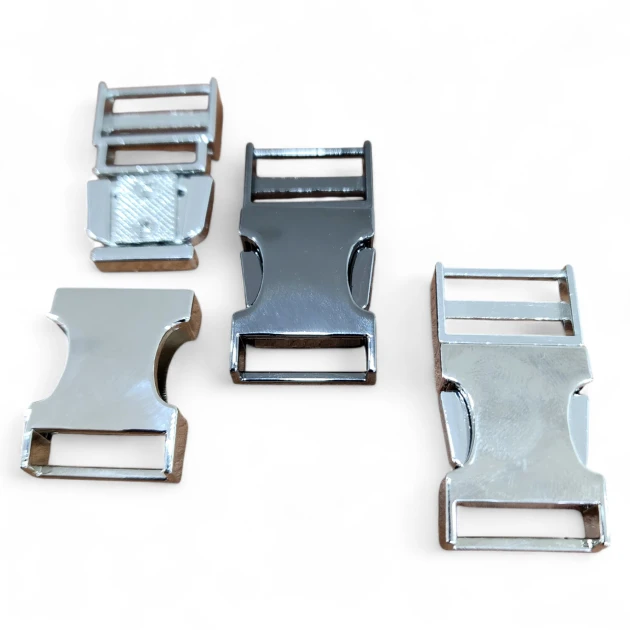 Bandolier Buckle 2 cm -0,78" Snap-On Zamak Buckle Special Production SB 25690