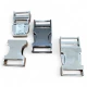 Bandolier Buckle 2 cm -0,78" Snap-On Zamak Buckle Special Production SB 25690