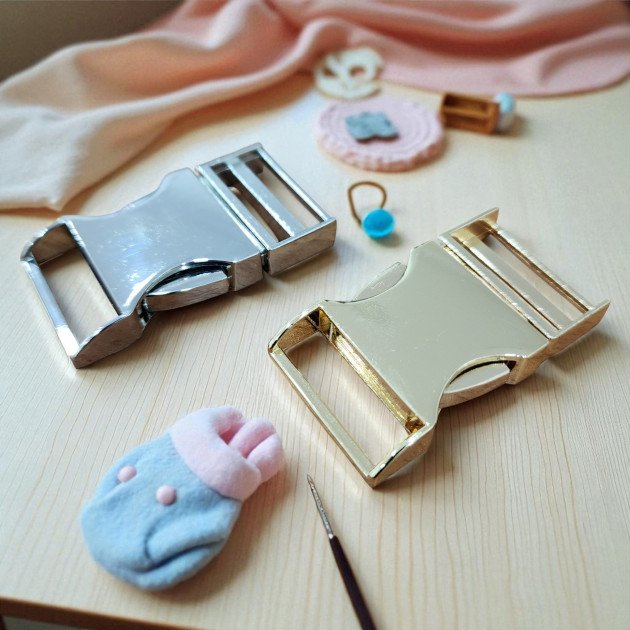 Bandolier Buckle 2.5 cm -1" Snap-On Zamak Buckle Special Production SB 25692