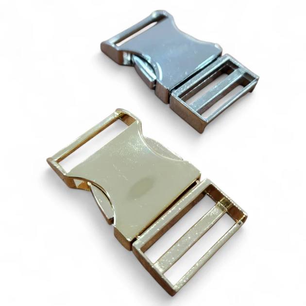 Bandolier Buckle 2.5 cm -1" Snap-On Zamak Buckle Special Production SB 25692