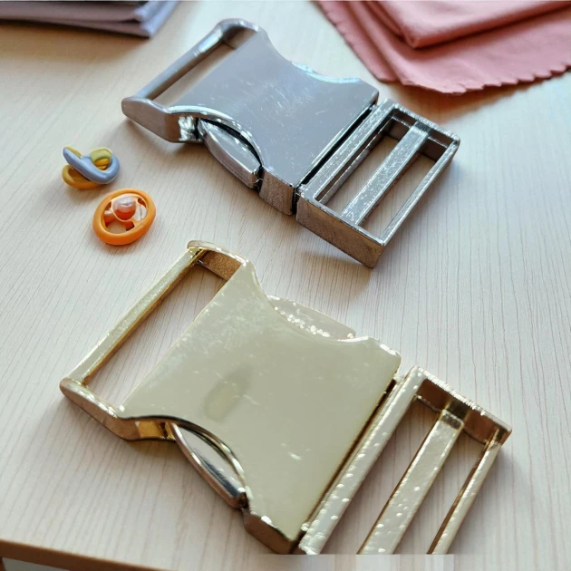 Bandolier Buckle 2.5 cm -1" Snap-On Zamak Buckle Special Production SB 25692