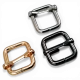 Metal Strap Adjustment Buckle 1.5 cm 0.59" Wide, Single Slide Special Plating SB 5852