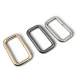4 cm 1.6" Frame Buckle - Rectangular Buckle, Special Metal Plating, Thick Model SB 8181