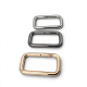 4 cm 1.6" Frame Buckle - Rectangular Buckle, Special Metal Plating, Thick Model SB 8181