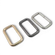 4 cm 1.6" Frame Buckle - Rectangular Buckle, Special Metal Plating, Thick Model SB 8181
