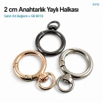 2 cm Anahtarlık Yaylı Halkası – Yaylı Sabit 1 cm Anahtarlık Halka Toka SB 9019