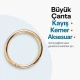 5 cm yaylı halka, zamak metal çanta halka tokası SB 9179, büyük çanta üreticileri ve aksesuar tasarımcıları için ideal