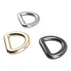 D Buckle 1.5 cm 0.59" Special Metal Plating - D Ring Zinc Alloy SB 9475