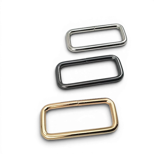5 cm 2.0" Rectangular Buckle - Frame Buckle Special Metal Plating - Thick Model SB 9964