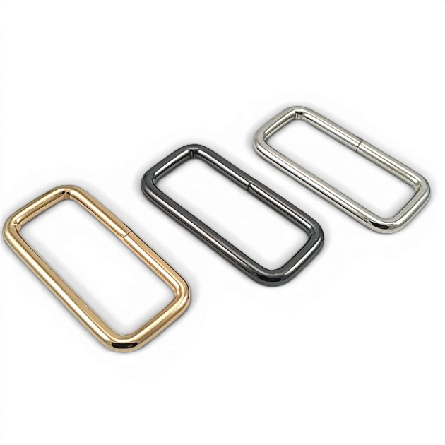 5 cm 2.0" Rectangular Buckle - Frame Buckle Special Metal Plating - Thick Model SB 9964