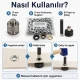 Afiş & Banner Kuşgözü Başlangıç Seti – 10 mm Kuşgözü, Kalıp ve Elde Aparat Dahil BANNER-10MM-SET05