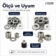 Heavy-Duty Canvas and Awning Eyelet Set with Hand Press – 17 mm and 28 mm Eyelets Included BRANDA-HEAVY-SET03