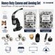 Heavy-Duty Canvas and Awning Eyelet Set with Hand Press – 17 mm and 28 mm Eyelets Included BRANDA-HEAVY-SET03