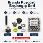 No 28 Branda Kuşgözü Başlangıç Seti – Elde Vurma Aparatı Dahil BRANDA-NO28-SET01