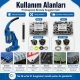 Profesyonel Branda Kuşgözü Seti – No 28 ve No 31 Kuşgözü, Pres ve Kalıplar Dahil - BRANDA-PRO-SET02