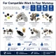 Large Bag Making Tool Set including Eyelet, Snap, Rivet, and Magnetic Clasp Dies with Hand Setting Tool for crafting and