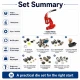 Economy Bag Making Tool Set with Hand Press including Eyelet, Snap, Rivet and Magnetic Clasp Dies for crafting and DIY
