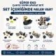 Super Economy Bag Making Tool Set including eyelet, snap, rivet, and magnetic clasp dies for crafting bags, wallets, and