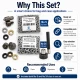 Bag & Case Eyelet Set – 8.5 mm and 10 mm Eyelets, Dies and Hand Tool Included CANTA-KILIF-SET07