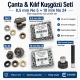 Bag & Case Eyelet Set – 8.5 mm and 10 mm Eyelets, Dies and Hand Tool Included CANTA-KILIF-SET07