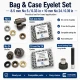 Bag & Case Eyelet Set – 8.5 mm and 10 mm Eyelets, Dies and Hand Tool Included CANTA-KILIF-SET07