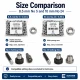 Bag & Case Eyelet Set – 8.5 mm and 10 mm Eyelets, Dies and Hand Tool Included CANTA-KILIF-SET07