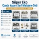 Super Economy Bag Hardware Refill Set including eyelets, snap buttons, rivets, and magnetic bag clasps for versatile bag