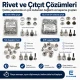 Large Bag Making Kit with Hand Press including magnetic clasps, snap buttons, rivets, eyelets, and installation dies for