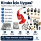 Large Bag Making Kit with Hand Press including magnetic clasps, snap buttons, rivets, eyelets, and installation dies for