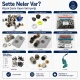 Small Bag Making Starter Kit including Hand Press, Rivets, Eyelets, Snap Buttons and Magnetic Clasp Dies for crafting and