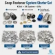 Snap Fastener System Starter Set with Dies – Klikit, 54 System and Alfa Snaps CITCIT-SISTEM-TANIMA-SET01
