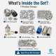 Snap Fastener System Starter Set with Dies – Klikit, 54 System and Alfa Snaps CITCIT-SISTEM-TANIMA-SET01